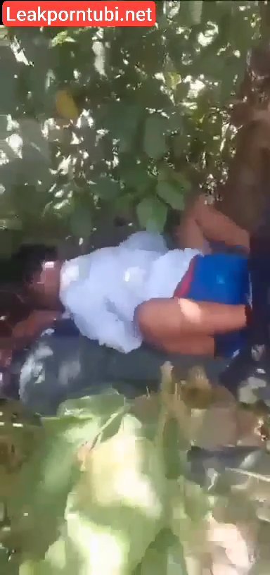 Mzansi student caught fucking inside bush
